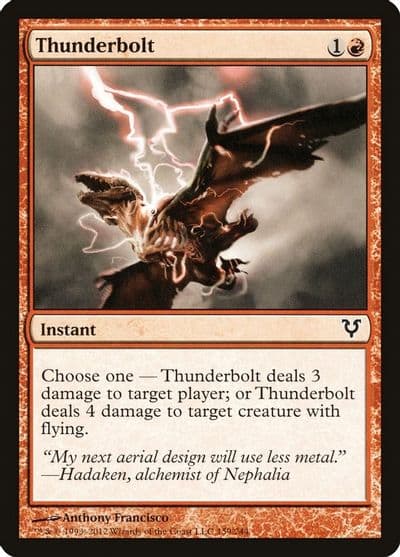 Thunderbolt Avacyn Restored Magic card