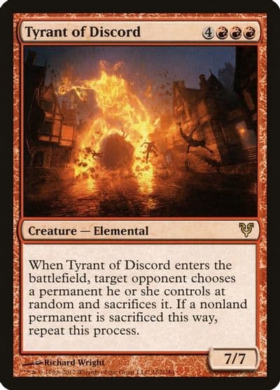 Tyrant of Discord Avacyn Restored Magic card