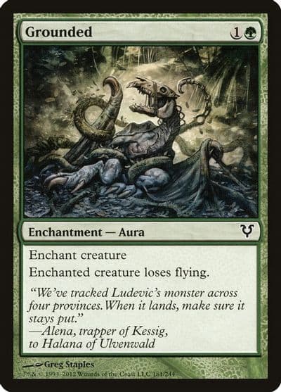 Grounded Avacyn Restored Magic card