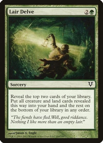 Lair Delve Avacyn Restored Magic card