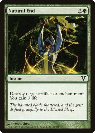 Natural End Avacyn Restored Magic card