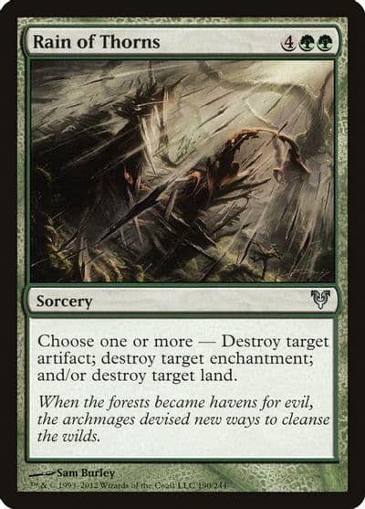 Rain of Thorns Avacyn Restored Magic card