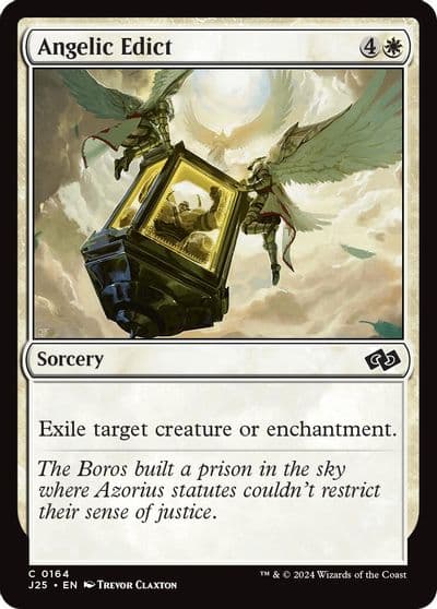 Angelic Edict Foundations Jumpstart Magic card