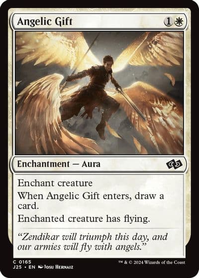 Angelic Gift Foundations Jumpstart Magic card