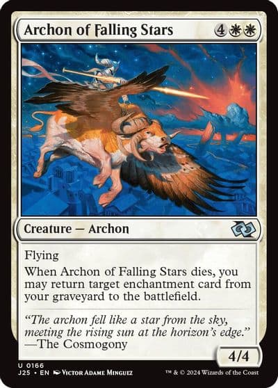 Archon of Falling Stars Foundations Jumpstart Magic card