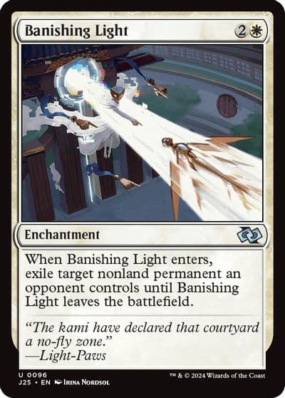 Banishing Light Foundations Jumpstart Magic card