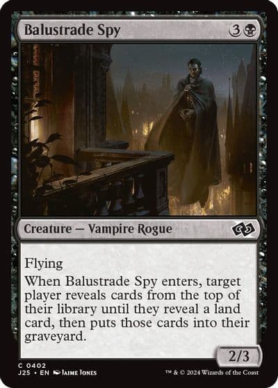 Balustrade Spy Foundations Jumpstart Magic card