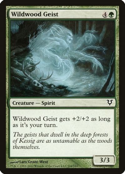 Wildwood Geist Avacyn Restored Magic card