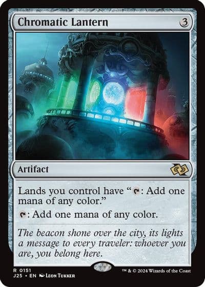 Chromatic Lantern Foundations Jumpstart Magic card