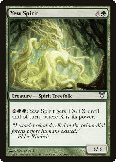 Yew Spirit Avacyn Restored Magic card