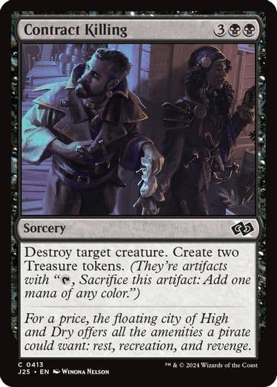 Contract Killing Foundations Jumpstart Magic card