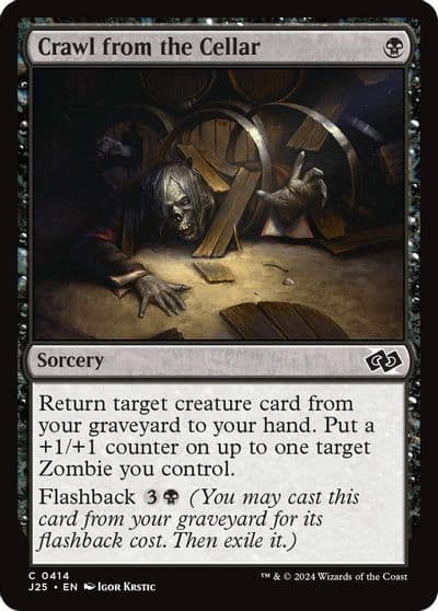 Crawl from the Cellar Foundations Jumpstart Magic card