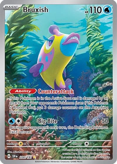 Bruxish SV08: Surging Sparks Pokemon card