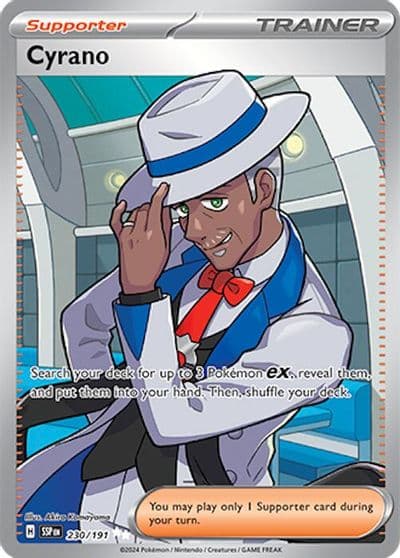 Cyrano SV08: Surging Sparks Pokemon card