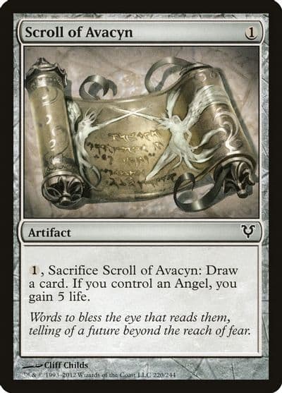 Scroll of Avacyn Avacyn Restored Magic card