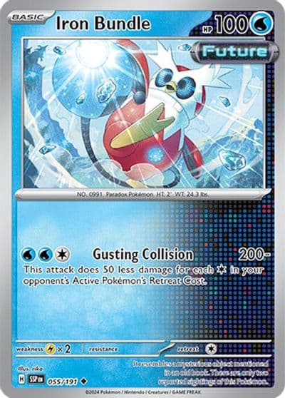 Iron Bundle SV08: Surging Sparks Pokemon card