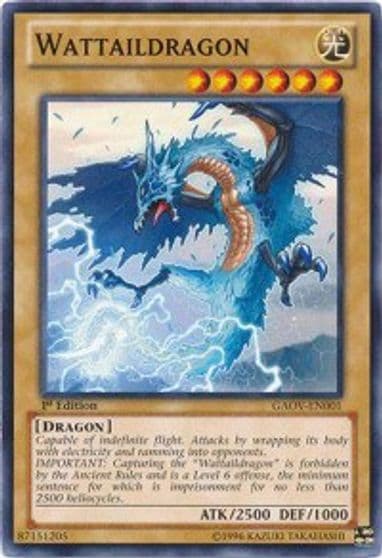 Wattaildragon Galactic Overlord Yu-Gi-Oh! card