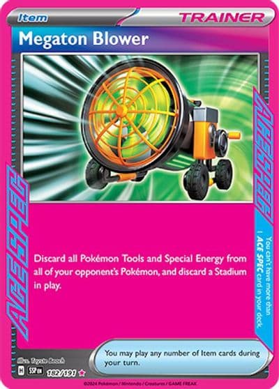Megaton Blower SV08: Surging Sparks Pokemon card