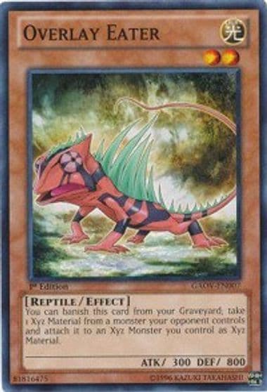 Overlay Eater Galactic Overlord Yu-Gi-Oh! card