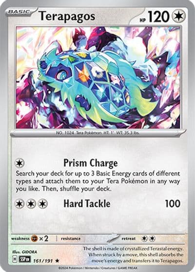 Terapagos SV08: Surging Sparks Pokemon card