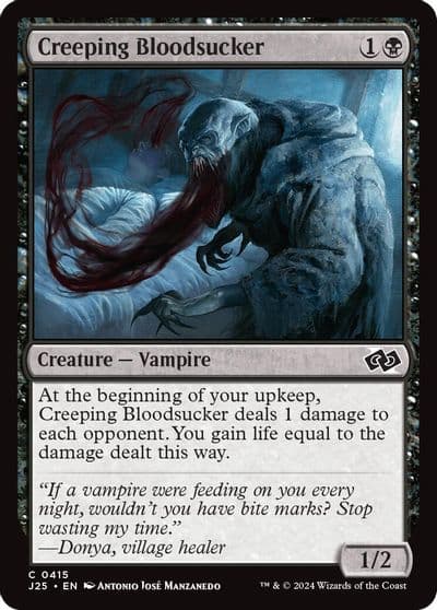 Creeping Bloodsucker Foundations Jumpstart Magic card