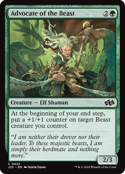 Advocate of the Beast Foundations Jumpstart Magic card