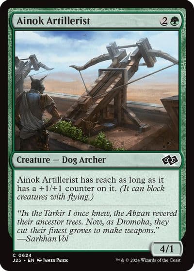 Ainok Artillerist Foundations Jumpstart Magic card