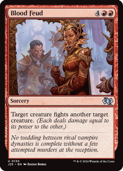 Blood Feud Foundations Jumpstart Magic card