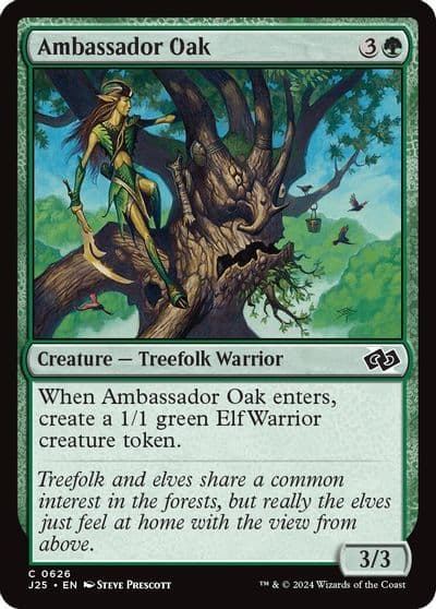 Ambassador Oak Foundations Jumpstart Magic card
