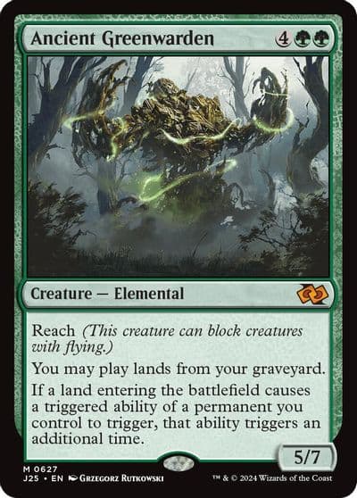 Ancient Greenwarden Foundations Jumpstart Magic card