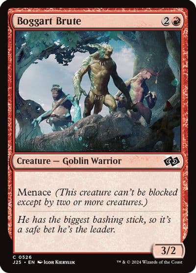 Boggart Brute Foundations Jumpstart Magic card