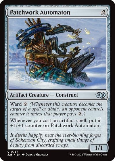 Patchwork Automaton Foundations Jumpstart Magic card
