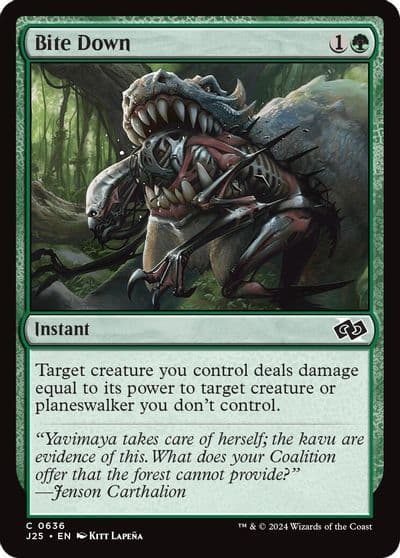 Bite Down Foundations Jumpstart Magic card