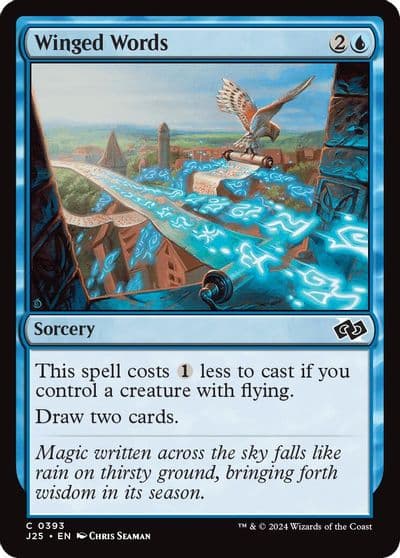 Winged Words Foundations Jumpstart Magic card