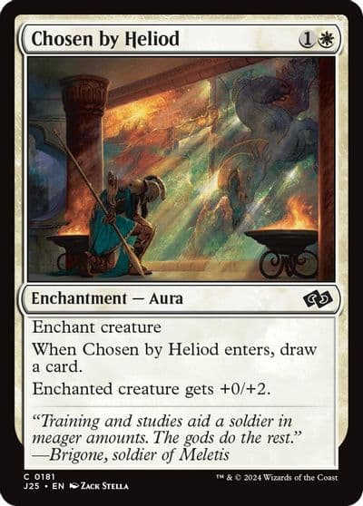 Chosen by Heliod Foundations Jumpstart Magic card