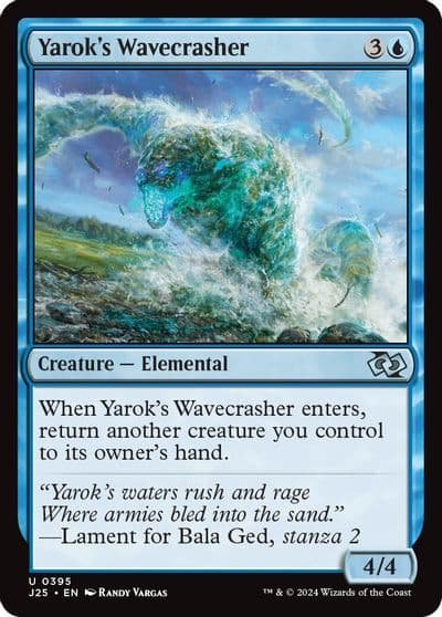 Yaroks Wavecrasher Foundations Jumpstart Magic card