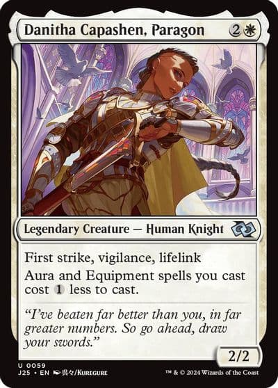 Danitha Capashen Paragon Anime Foundations Jumpstart Magic card