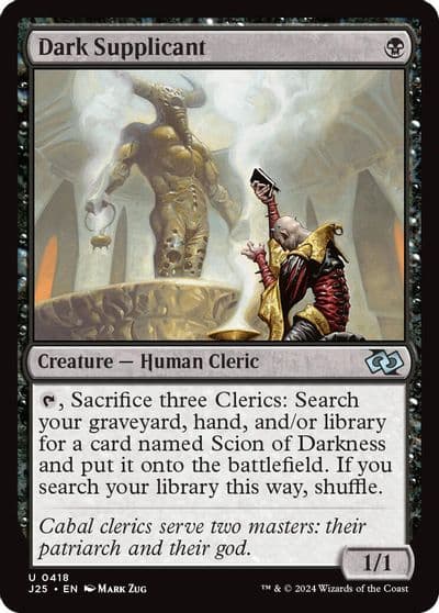 Dark Supplicant Foundations Jumpstart Magic card