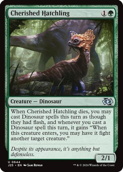 Cherished Hatchling Foundations Jumpstart Magic card