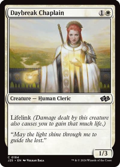 Daybreak Chaplain Foundations Jumpstart Magic card
