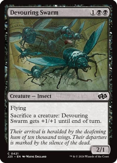 Devouring Swarm Foundations Jumpstart Magic card
