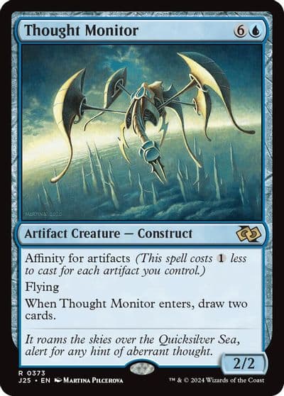 Thought Monitor Foundations Jumpstart Magic card