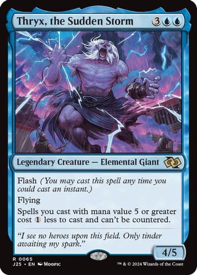 Thryx the Sudden Storm Anime Foundations Jumpstart Magic card