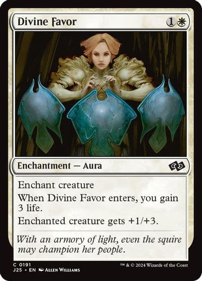 Divine Favor Foundations Jumpstart Magic card