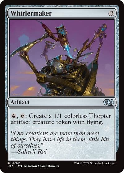 Whirlermaker Foundations Jumpstart Magic card