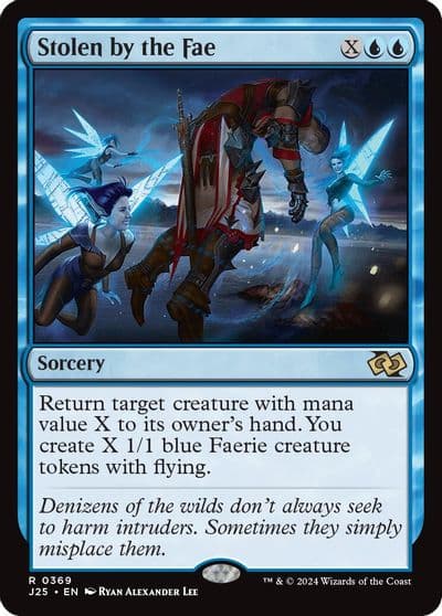Stolen by the Fae Foundations Jumpstart Magic card