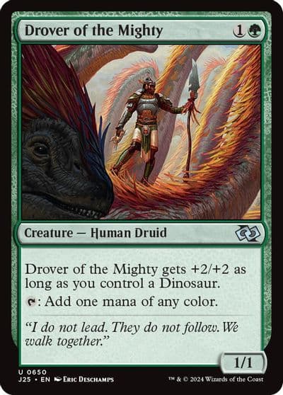 Drover of the Mighty Foundations Jumpstart Magic card