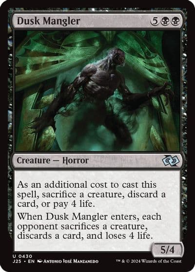 Dusk Mangler Foundations Jumpstart Magic card