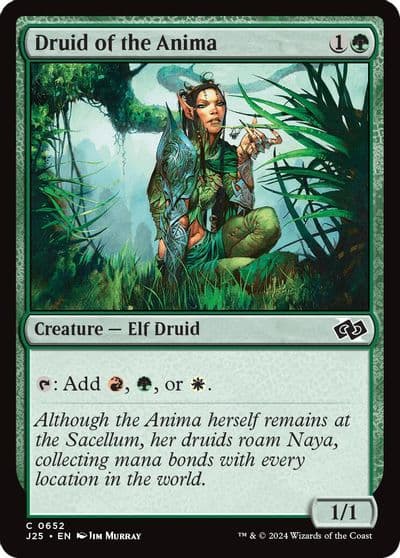 Druid of the Anima Foundations Jumpstart Magic card
