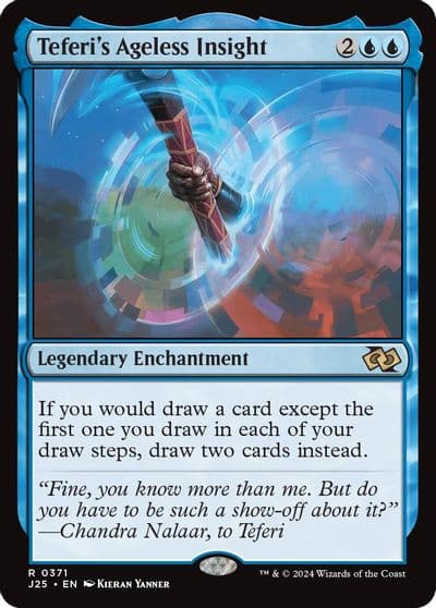 Teferis Ageless Insight Foundations Jumpstart Magic card
